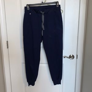 Navy blue FIGS joggers